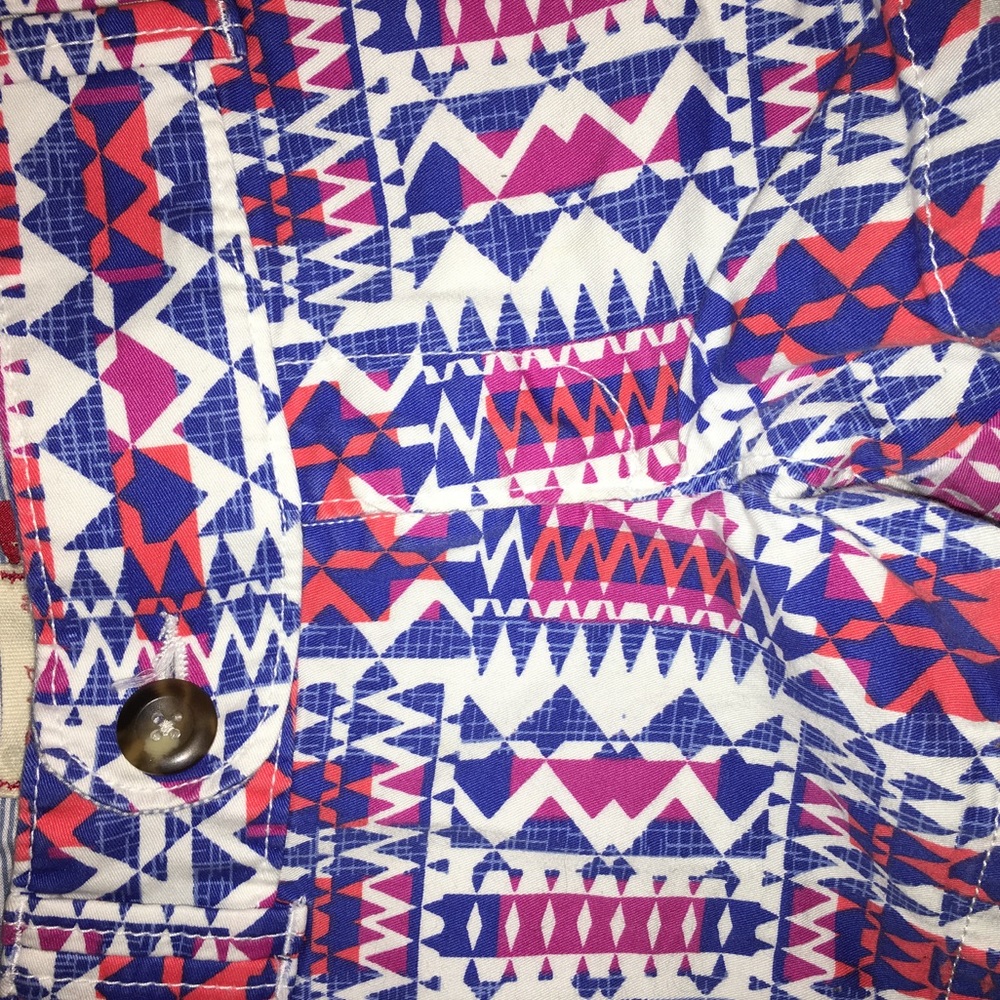 **PRICES NEGOTIABLE** tribal pattern shorts